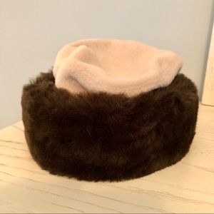 Faux fur winter hat